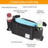 Stroller Organizer Bag, 6 Pockets with Cup Holder for Paper Tissue/Diaper