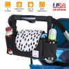 Stroller Organizer Bag, 6 Pockets with Cup Holder for Paper Tissue/Diaper
