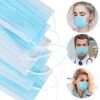 3-Layers Disposable Face Masks, Elastic Ear Loop, 95% Melt-Blown Filter