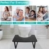 Wooden, and Metal Potty Stool, 6.69in in Height, Toilet Stool for Adult/Children