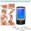 Rechargeable Tens Unit Machine, Impulse Massager, 16 Modes, Pain Relief