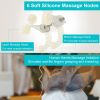 Electric Neck/Shoulder Massager, Infrared Heating, Kneading, and Grasping