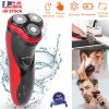 Electric Shaver Razor for Men, IPX7 Waterproof, Rechargeable with Pop Up Trimmer