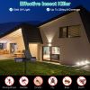Solar Powered Flying Bug Zapper with Double Heads