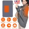 Electric Heated Throw Full Body Shawl with 3 Heating Levels, Machine Washable