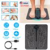 Foot Massage Pad, Electric Stimulator Unit with 8 Modes 19 Intensity Levels