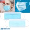 3-Layers Disposable Face Masks, Elastic Ear Loop, 95% Melt-Blown Filter