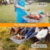 Foldable BBQ Grill, Charcoal Stove, Portable Stainless Steel, and Campfire Stove