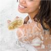 Bath Brush, 15" Shower Body Back Scrubber with Long Handle, Detachable Brush