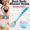 Long Handle Bath Body Brush, Exfoliating Skin, and Scrubber Massager