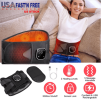 Lower Back Massager, Cordless, 3 Heat Levels, and 5 Massage Intensity Levels