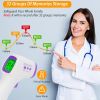 Digital Infrared Thermometer, Non-contact, Instant Reading with 32 Memories