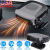 Portable Car Auto Heater, 12V 150W, Windshield Heater, 2 in 1 Defroster/Demister