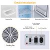 Portable Beauty Mini Fridge for Cosmetics, Skincare, and Makeup Cooler/Warmer