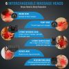 Cordless Handheld Back Massager, Deep Tissue, Rechargeable Massager