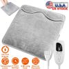 Electric Foot Warmer Heater Pad, Washable with 6 Temperature, and 4 Timer Modes