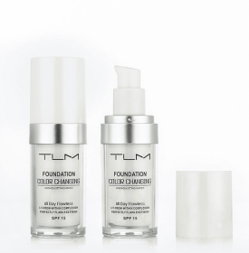 Temperature Liquid Foundation Concealer, Natural Color Makeup (Option: 5pcs)