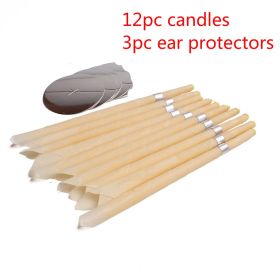 Coning Beewax, Natural Ear Candle Treatment For Wax Removal (Option: 12pcs)