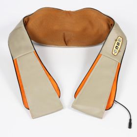 Cervical Spine Kneading Massage Shawl (Option: White no bag-AU)