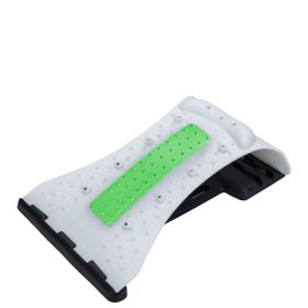 Home Or Office Neck Support, And Magnetic Field Therapy (Option: Green white-Chinese)