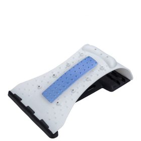 Home Or Office Neck Support, And Magnetic Field Therapy (Option: Blue white-Chinese)