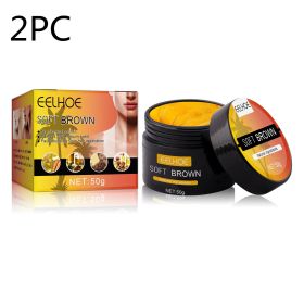 Soft Brown Complexion Body Tanning Cream (Option: Tanning cream 2PC)
