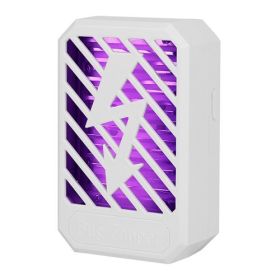 UV Indoor Bug Electric Zapper, Mosquito, and Flying Insect Killer Lamp (Color: White)