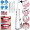 Portable Water Dental Flosser, Rechargeable, IPX7 Waterproof with 4 Modes