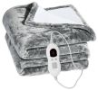 Electric Heated Blanket with 6 Heat Settings, 1-8 Hours Auto off, Washable