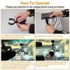 Portable Car Demister/Defroster, 12V 150W, 2 In 1 Heating/Cooling Fan