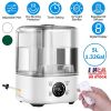 Ultrasonic Air Humidifier, Top Fill with Stepless Adjustable Level, Ultra Quiet