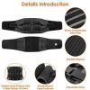 Lumbar Support Belt, Adjustable, Lower Back Brace for Pain Relief for Men Women