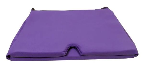 Migraine Relief Hat, Cold Therapy, Head Wrap Ice Pack Mask For Puffy Eyes (Color: Purple Double Sided Gel)
