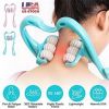 Neck Roller Massager, 360º Rotatable, Trigger Point with 6 Balls for Pain Relief