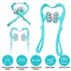 Neck Roller Massager, 360º Rotatable, Trigger Point with 6 Balls for Pain Relief