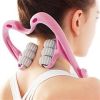 Neck Roller Massager, 360º Rotatable, Trigger Point with 6 Balls for Pain Relief