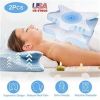 Memory Foam Pillow, Neck Support, Pain Relief, Ergonomic Contour Orthopedic