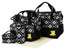 Baby Nappy Diaper Bags Set, Diaper Shoulder Bags with Nappy Changing Pad