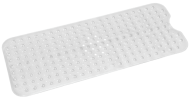 Bath Tub, and Shower Mat, Non-Slip, Anti-Bacterial with Suction Cups, Washable
