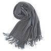 Men/Women Oversize Cashmere Wool Shawl, Scarf, Soft Pashmina