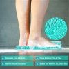 Shower Foot Scrubber Mat, Exfoliation, Cleaner, Improve Circulation, Anti-slip