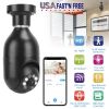 WiFi Bulb Camera, 1080P FHD, IP Pan, Tilt Security Surveillance Camera