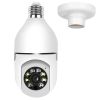 WiFi Bulb Camera, 1080P FHD, IP Pan, Tilt Security Surveillance Camera