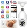 WiFi Bulb Camera, 1080P FHD, IP Pan, Tilt Security Surveillance Camera