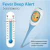 Oral Thermometer, Oral, Rectal, Underarm Thermometer, and C/F Switchable