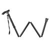 Walking Cane, Aluminum Alloy, Adjustable Folding, Travel, Hiking, and Anti-Slip