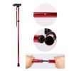 Walking Cane, Aluminum Alloy, Adjustable Folding, Travel, Hiking, and Anti-Slip