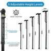 Walking Cane, Aluminum Alloy, Adjustable Folding, Travel, Hiking, and Anti-Slip