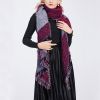 Women Winter Warm Scarf, 74.8x25.6In Long, Soft Knitted Shawl Extra Thick