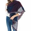 Women Winter Warm Scarf, 74.8x25.6In Long, Soft Knitted Shawl Extra Thick